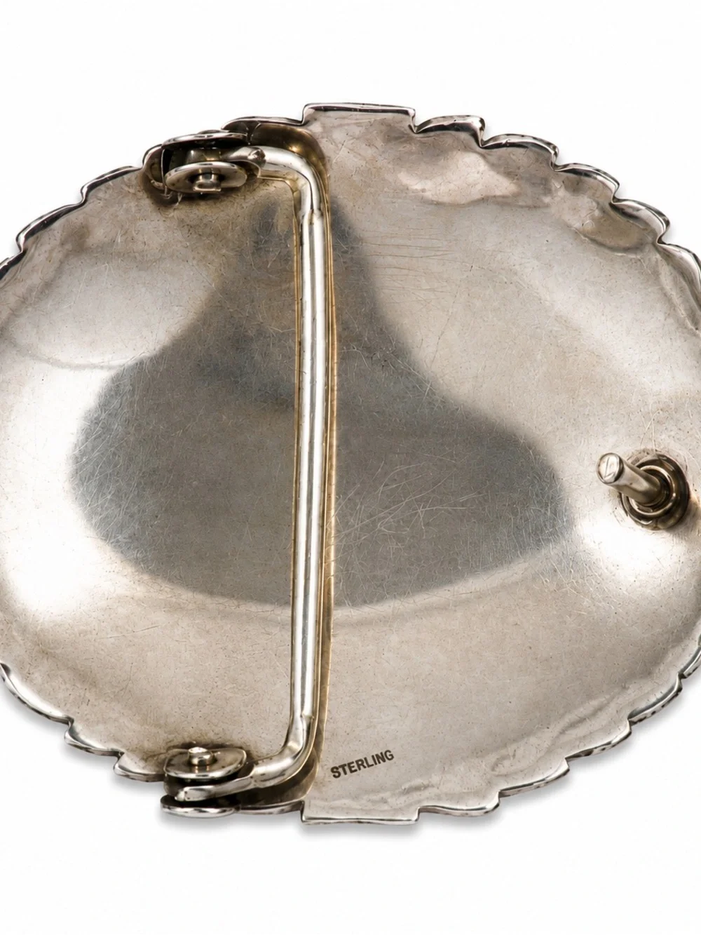 Vintage Navajo Sterling Eagle Belt Buckle